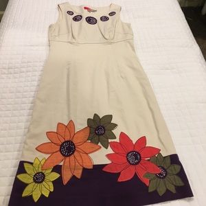 Boden sleeveless sheath dress